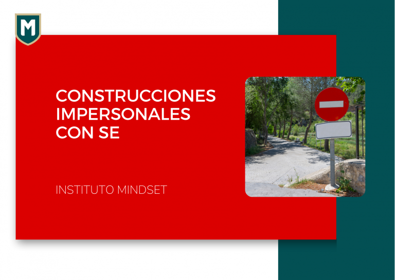 Construcciones impersonales con SE