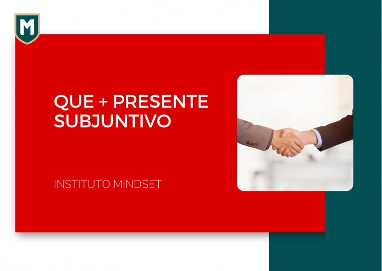 Que + presente subjuntivo