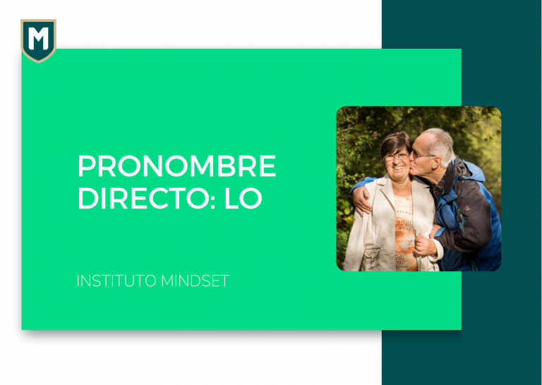 Pronombre Directo: LO