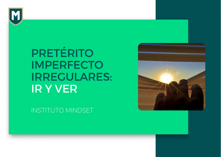 Pretérito Imperfecto de Indicativo: Verbos Ir y Ver