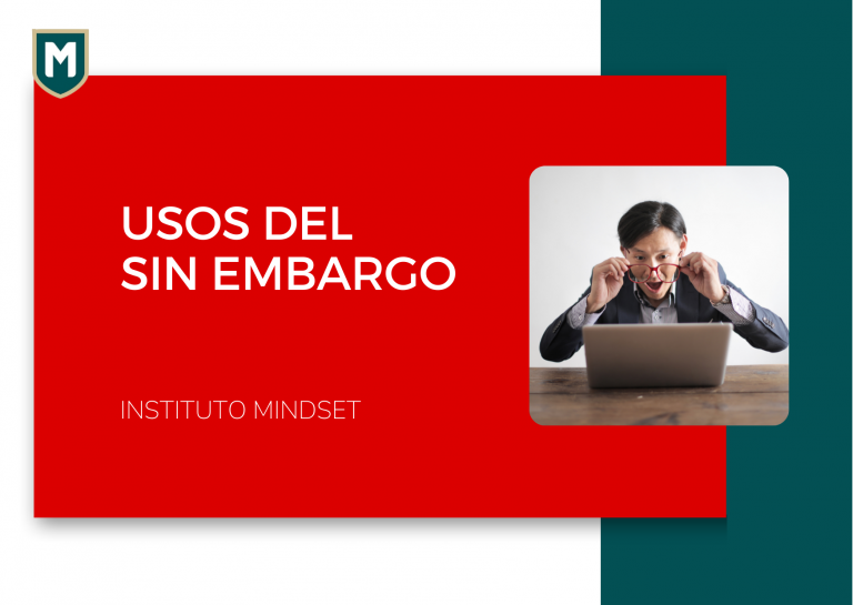 Usos del Sin Embargo