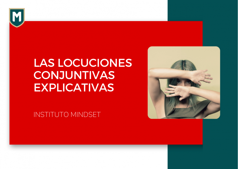 Las locuciones conjuntivas explicativas