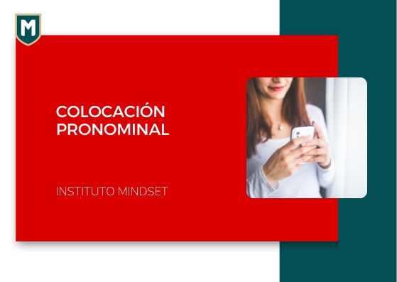 Colocación pronominal